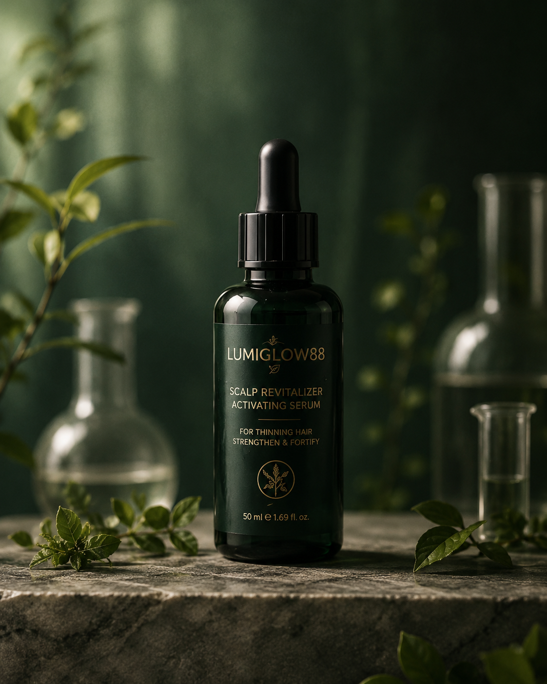 LumiGlow88 頭皮活絡精華產品情境